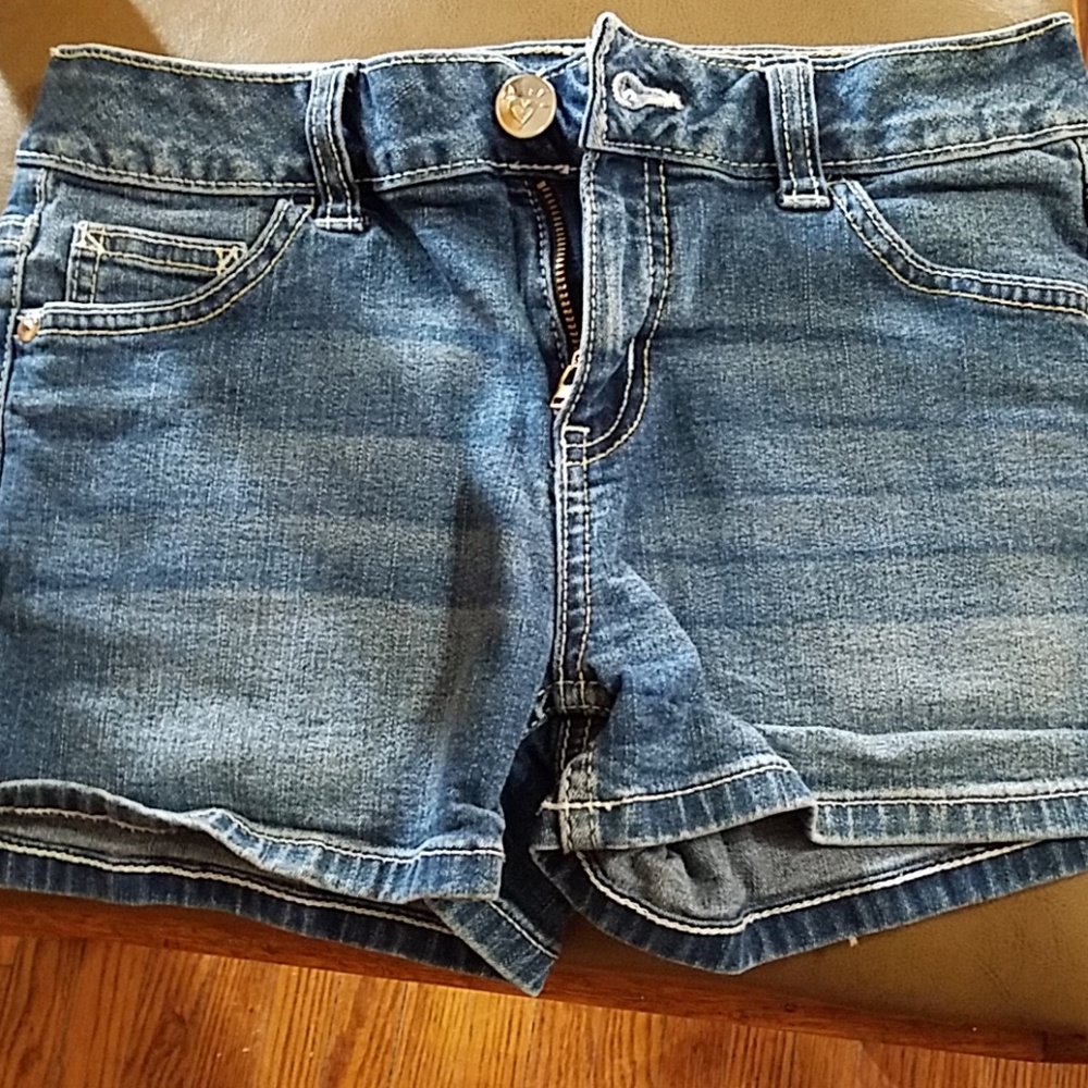 Girls jean shorts